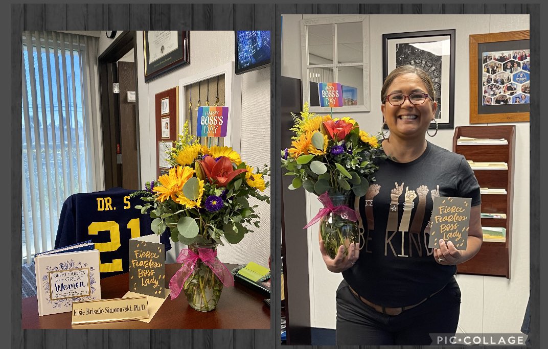 Wow - Loving the kick off to National Boss’ Day! Love the card and flowers 💐. Thank you 🥰 I am very thankful for my amazing team and all the rockstar ed leaders out there who support students, staff and families. @BpsdEd @ACSAXVII @OCDeptofEd #womenwholead
