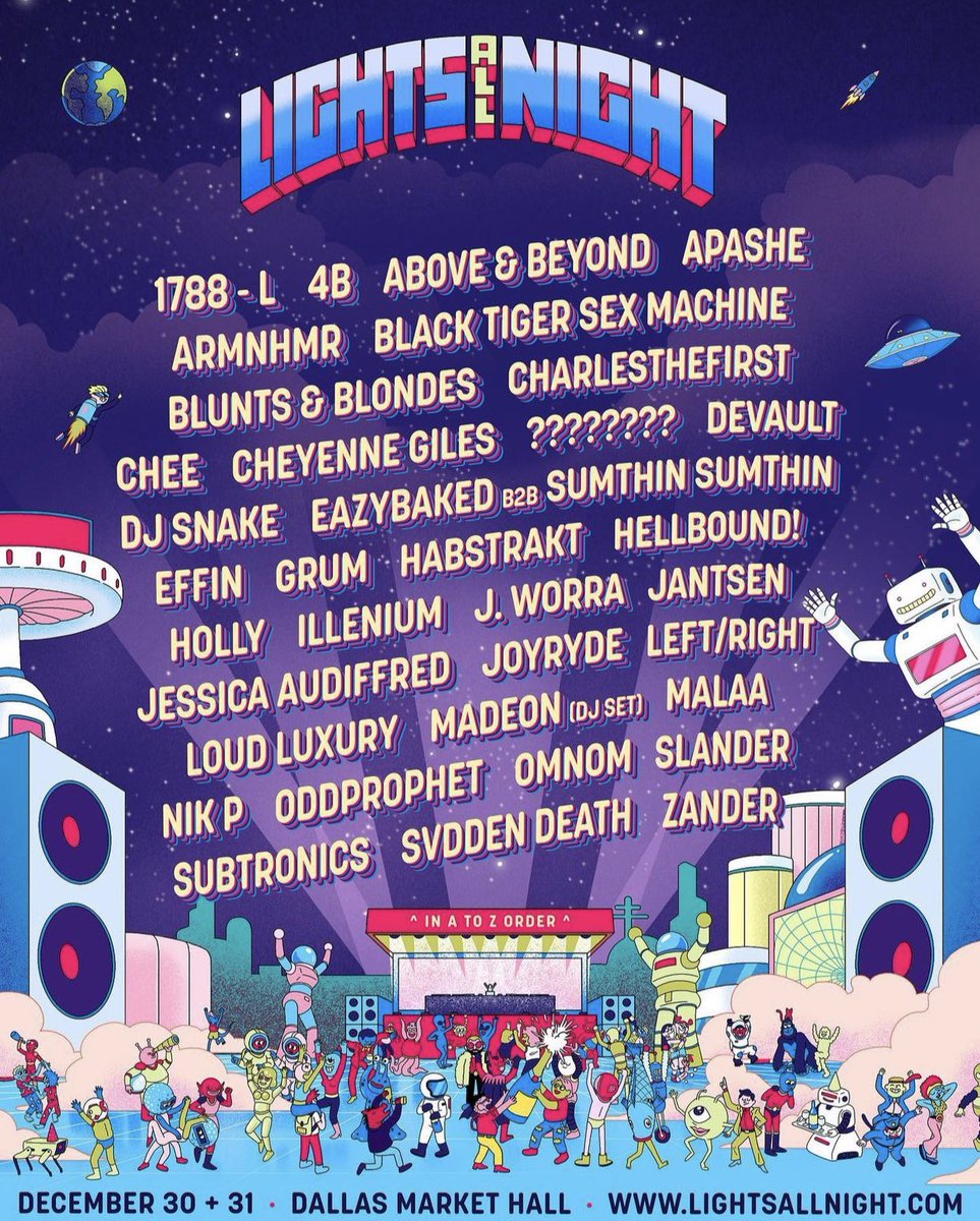 BastetPromotio1's tweet photo. Promo code: BASTET 💙 #BastetPromotions #LightsAllNight #LAN2021 #MusicFestival #LAN #LAN21 #Dallas #NewYearsFestival https://t.co/thyTIUVrsq