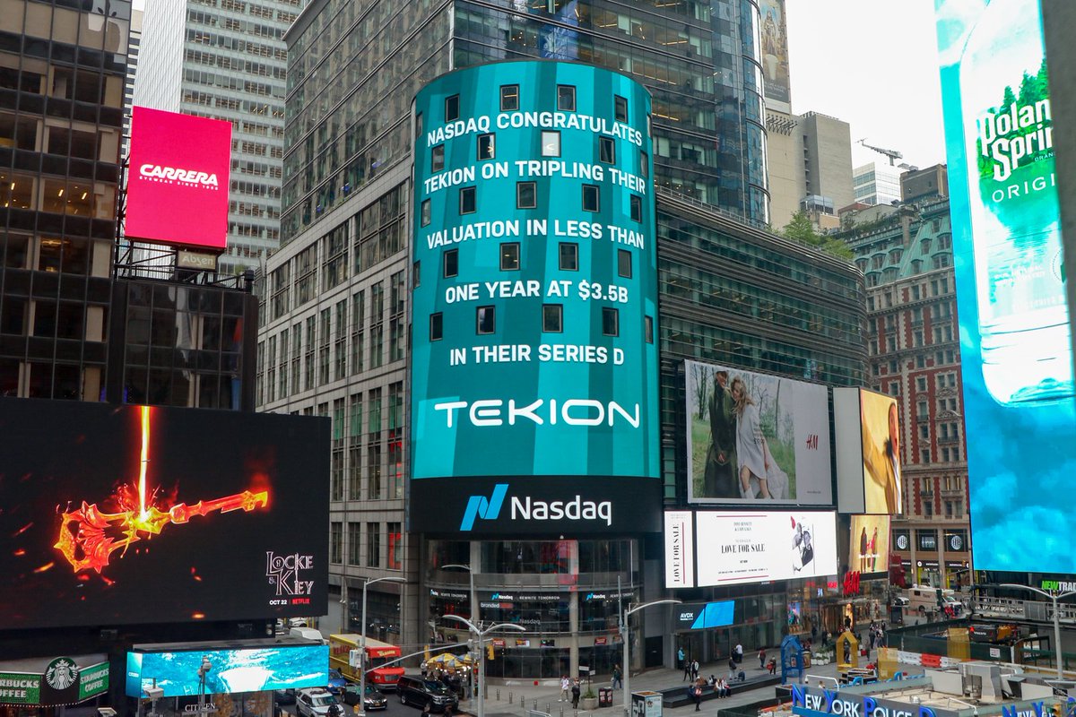 tekioncorp's tweet photo. It’s been an exciting week as @nasdaq helped spread our good news! Thank you, again, everyone for your kind messages and support. The future looks bright! https://t.co/wt5wC0TLJb