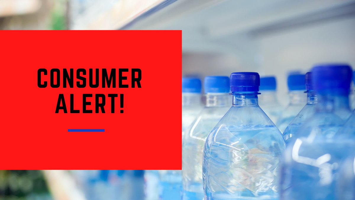 @MIAttyGen @dananessel issues consumer alert for Benton Harbor and surrounding areas. Report bottled water price gouging to the Attorney General's Consumer Protection Division at 877-765-8388 or file an online complaint.⬇️ mi.gov/ag/0,4534,7-35…