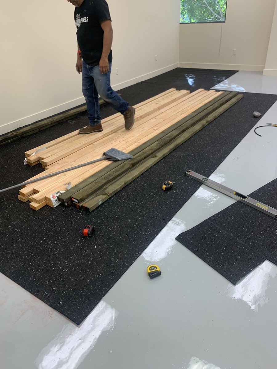 Starting construction on new studios at <a href="/RealVoiceLA/">Real Voice LA</a>