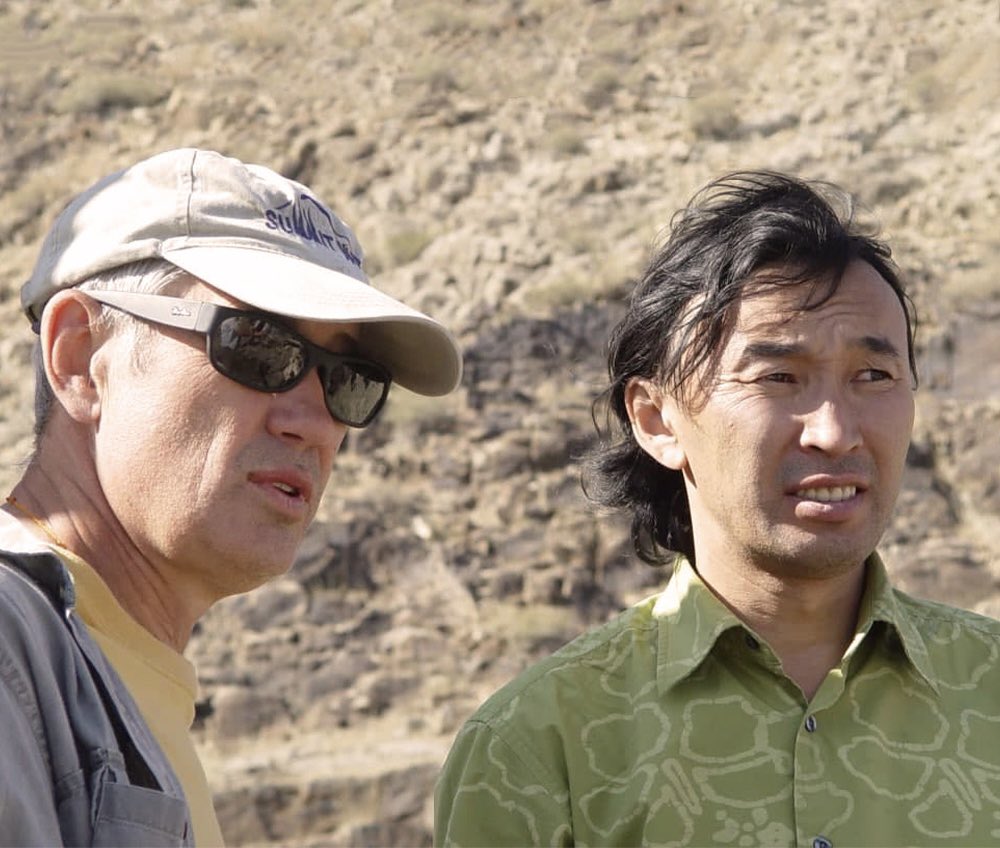 dashi_namdakov's tweet photo. Long time ago with Sergei Bodrov and the team. Watch our marvellous work “Mongol” on @netflix https://t.co/aLEq0i4eH0