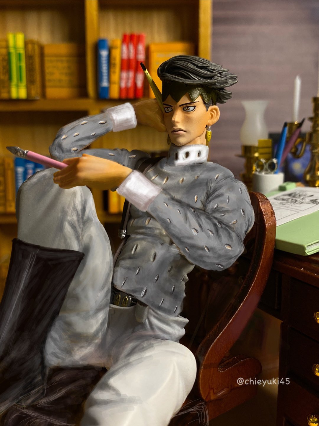 岸辺露伴　高橋一生　ジョジョ　フィギュア 高橋一生の岸辺露伴が可動フィギュアに！本人も監修、フェイスは