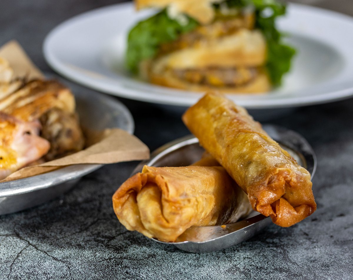 Have you tried our new Pulled Pork Egg Rolls? Made with pulled pork, shredded cheddar, caramelized onions, and served with a side of crack sauce.

You need these in your life.