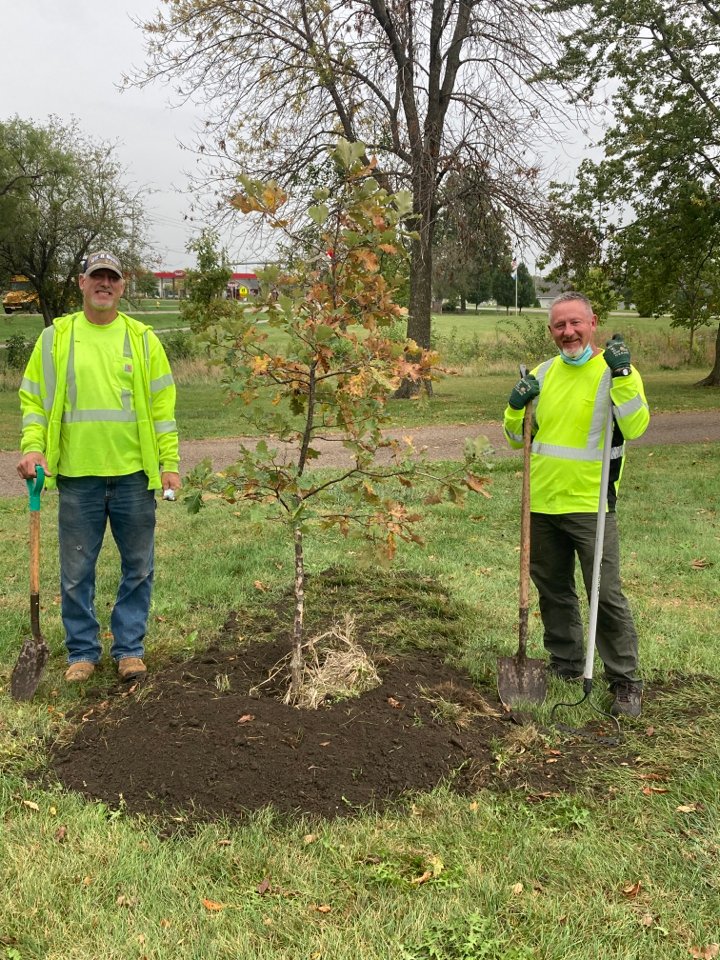 The City of Waukee was recently was awarded an Iowa DNR Derecho Community Forestry Grant. As part of this 50% cost share grant the Parks & Recreation Department was able to purchase 14 trees to replace those lost in the in the derecho of 2020. https://t.co/nFJlEnIaxj