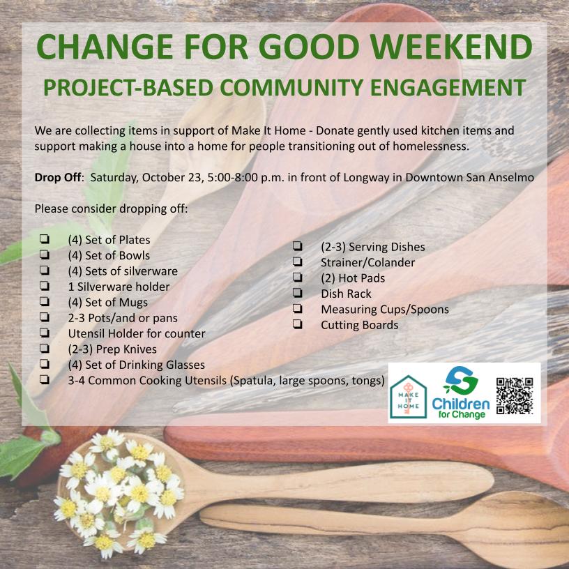 Let's make it a warm and happy home! Donate  items today for this wonderful cause! #change4good #getengaged #helpingothers @makeithomebayarea