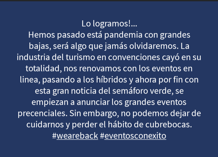 RocharlesG's tweet photo. Lo logramos!
#weareback #eventosconexito https://t.co/zvr8vdmEZ6