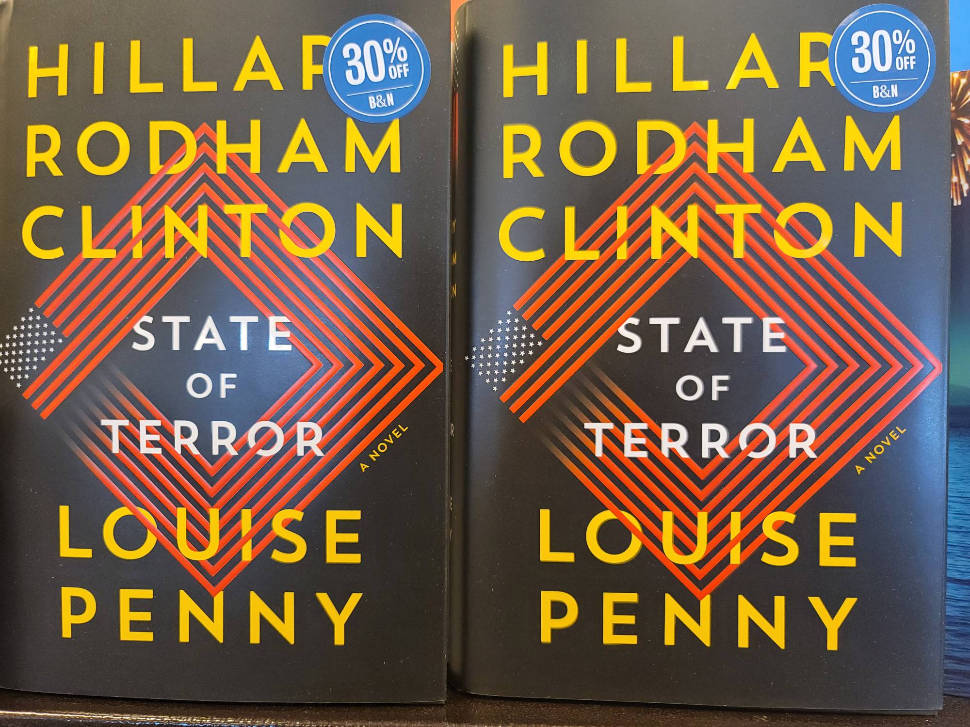 B&N Redwood City on X: New thriller from Hillary Clinton and