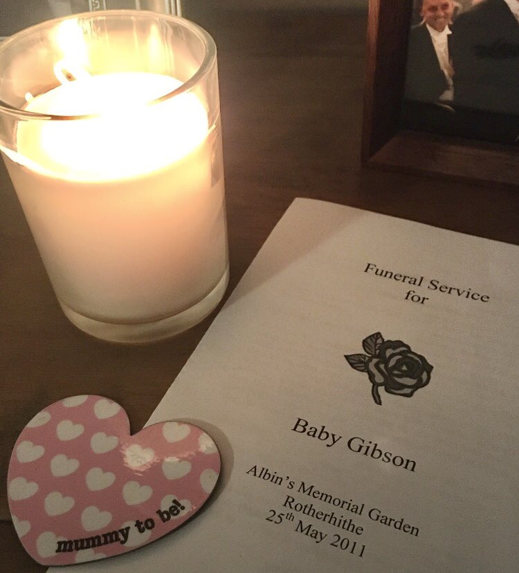EllyMGibson's tweet photo. I know every day how lucky we are we got our happy ending. But there were a couple of chapters of our life story that we didn’t get to read. Sending love to all those who know this heartache ♥️ #secondtrimesterloss #waveoflight2021 #WaveOfLight #iam1in4 #miscarriage https://t.co/iw8iObAmHT