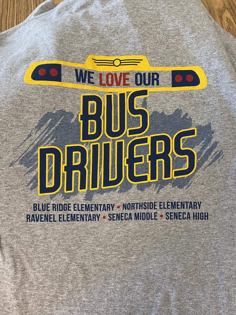 NESPride's tweet photo. We are so thankful for our transportation folks who ensure our students have a safe way to get to and from school each day! #OneSeneca https://t.co/xSPaKYD2tU