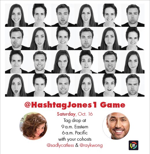 HashtagJones1's tweet photo. Saturday, 9am ET / 6am PT / 2pm UK time, feed your #HashtagJones with special guest cohost @raykwong ๐คฉand the usual @SadlyCatless ๐ธ
Get @HashtagRoundup for game alerts โฐ https://t.co/h2Je5JE6FT