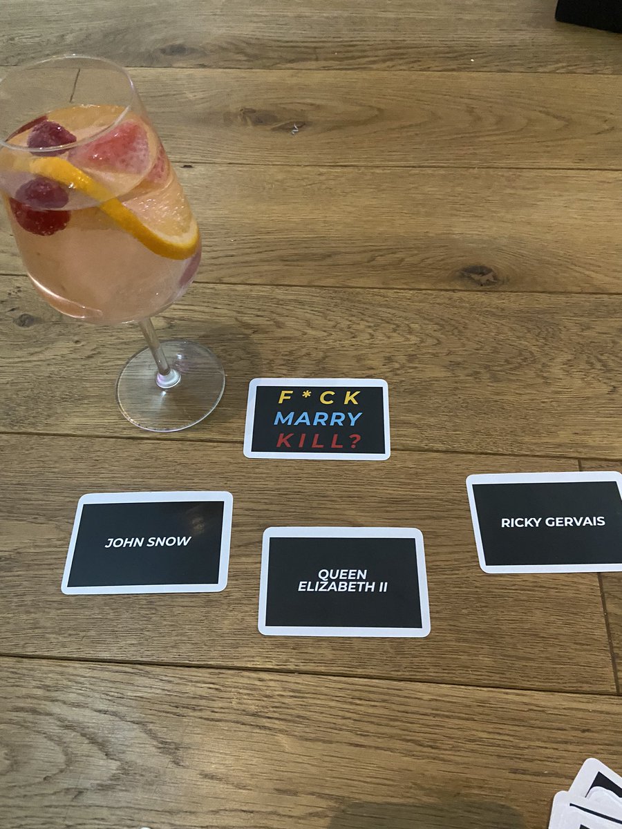 Marrying <a href="/rickygervais/">Ricky Gervais</a>, having a little trouble deciding on the other two 😅