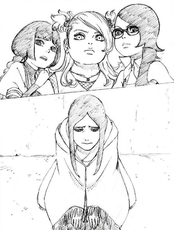 Novel 2 - Sarada, Chocho, Sumire, Kakuremino Magire