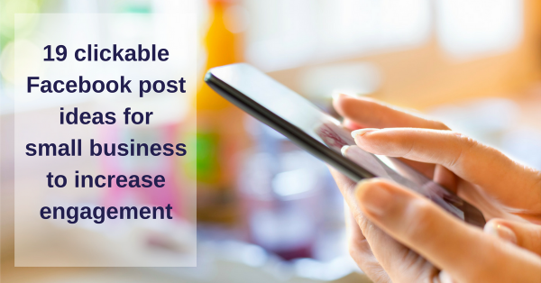 MumPR's tweet photo. Facebook is getting more and more difficult to gain engagement. One of the biggest challenges is what exactly to post on Facebook.  And what types of content generate engagement. Here's 19 clickable ideas that will see you never left for ideas https://t.co/L1o2YUiVYW https://t.co/pgNdtKXmFG