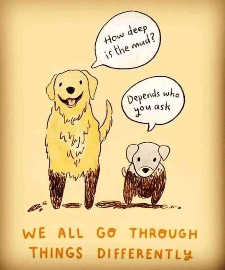 We all go through life differently. We all see things differently too. ~ #Life