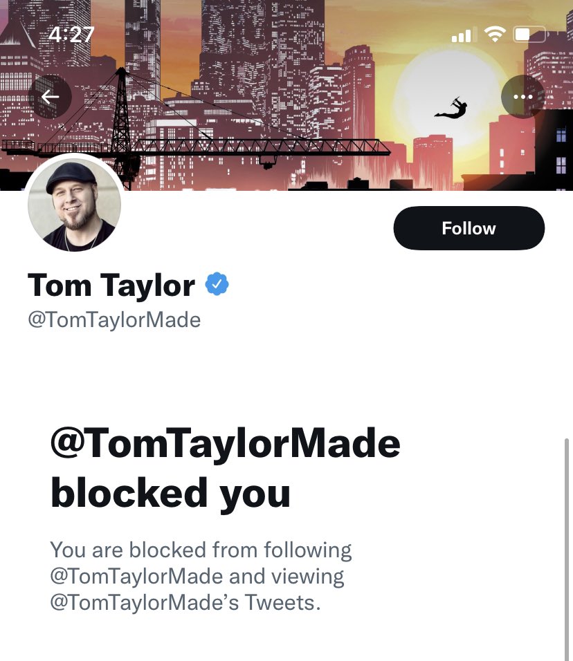 Three minutes &amp; <a href="/TomTaylorMade/">Tom Taylor</a> blocked. Woke ideology is cult-like in many ways. One way: it encourages you to create an echochamber around yourself of only ppl who agree with you. This means you become more isolated, more fragile &amp; unable to confidently defend your ideas.