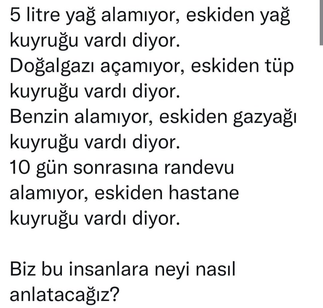 G E Ç İ N E M İ Y O R U Z !!!!!

#benzin #DolarTL
#dolar dolar 9,27
#geçinemiyoruz