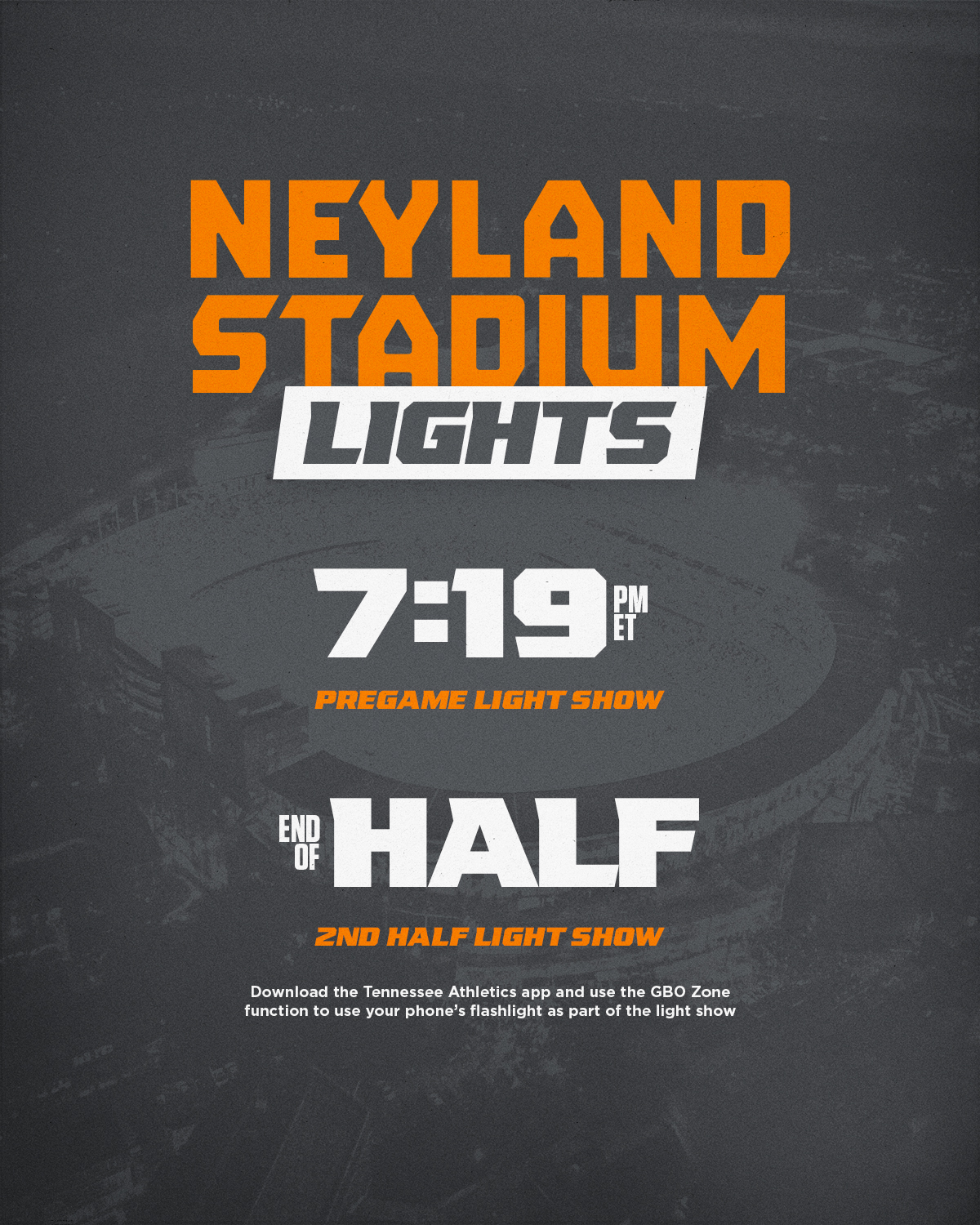Tennessee Football on Twitter "NEYLAND NIGHTS 🏟 NEYLAND LIGHTS Don't