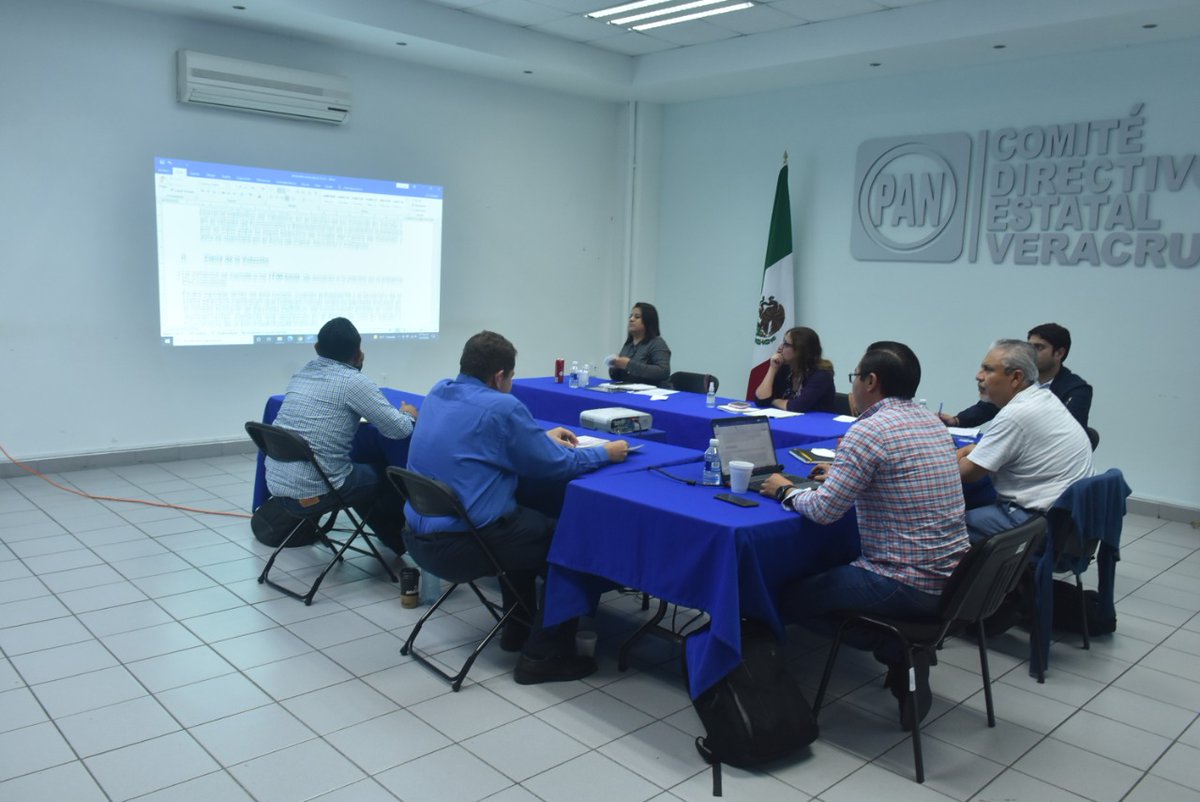 CEO PAN Veracruz acuerda fecha para elección interna.