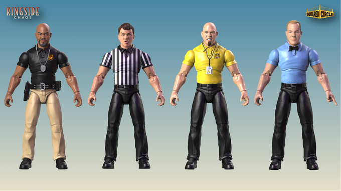 Kickstarter Launches for New Wrestling Action Figure Toy Line, Ringside Chaos! <a href="/SquaredCircleNJ/">Squared Circle Toys</a>
 bit.ly/3p5CDIq