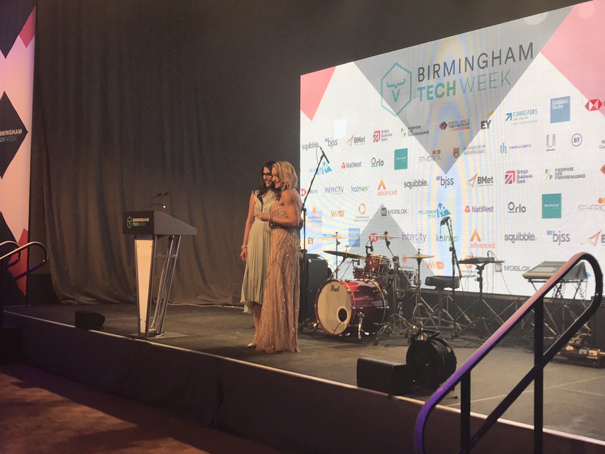 WITAwards's tweet image. Congratulations to @MelissaSnover of @get_nourished on winning the #ScaleUp award at #BirminghamTech this evening