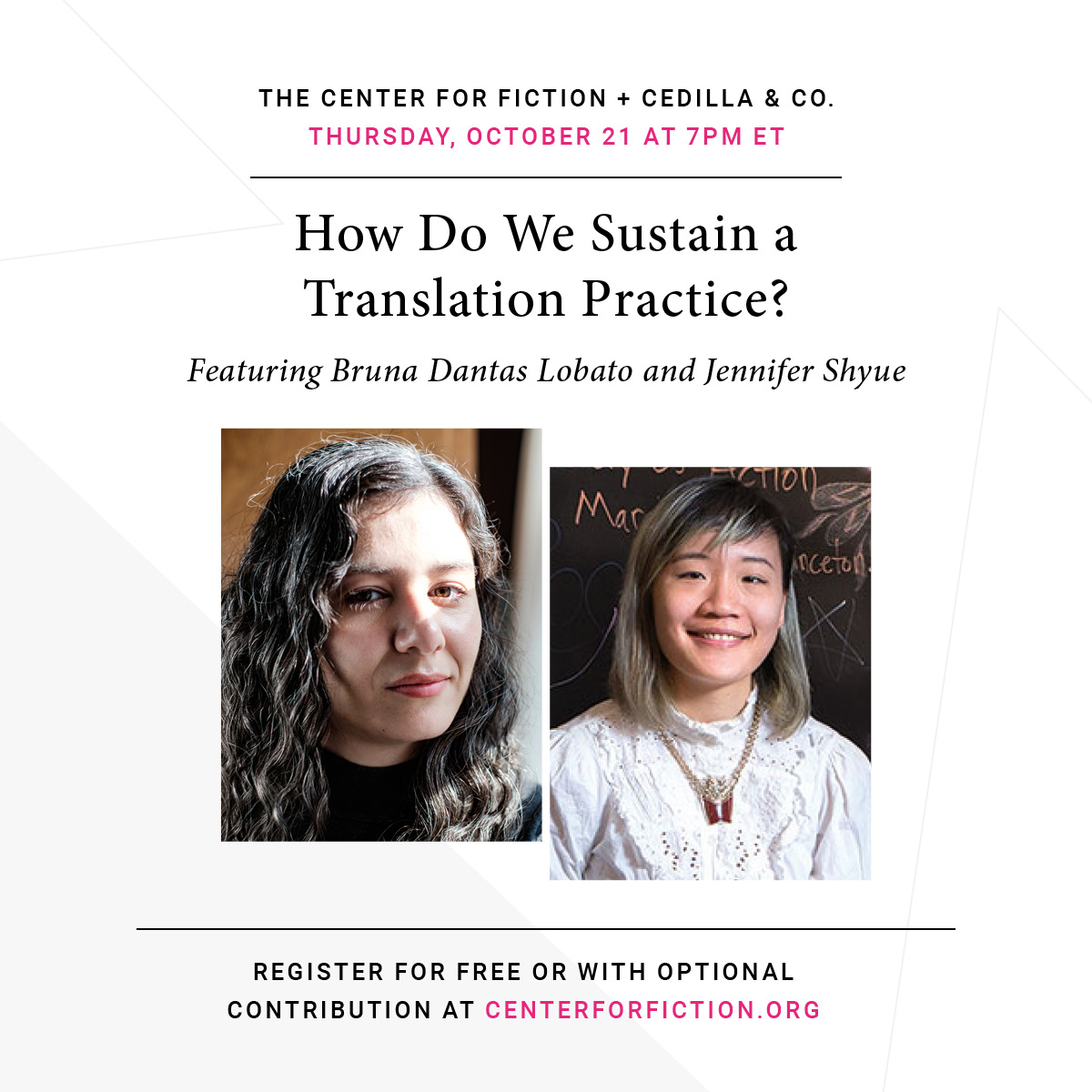 The Center for Fiction tweet media
