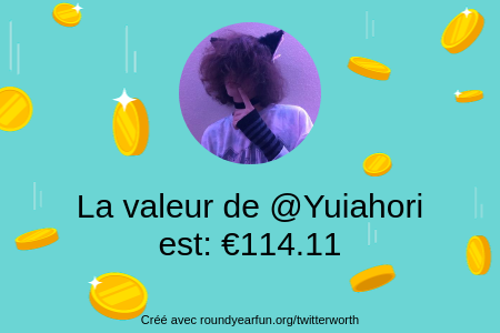 Yuiahori's tweet photo. Mon twitter vaut: €114.11

Trouvez le vôtre avec https://t.co/K9ufGQt1nT

⠀ https://t.co/LjXQPi8WwQ