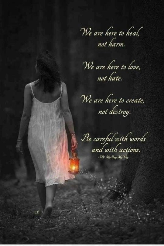 Be Careful With Words &amp; Actions!💓