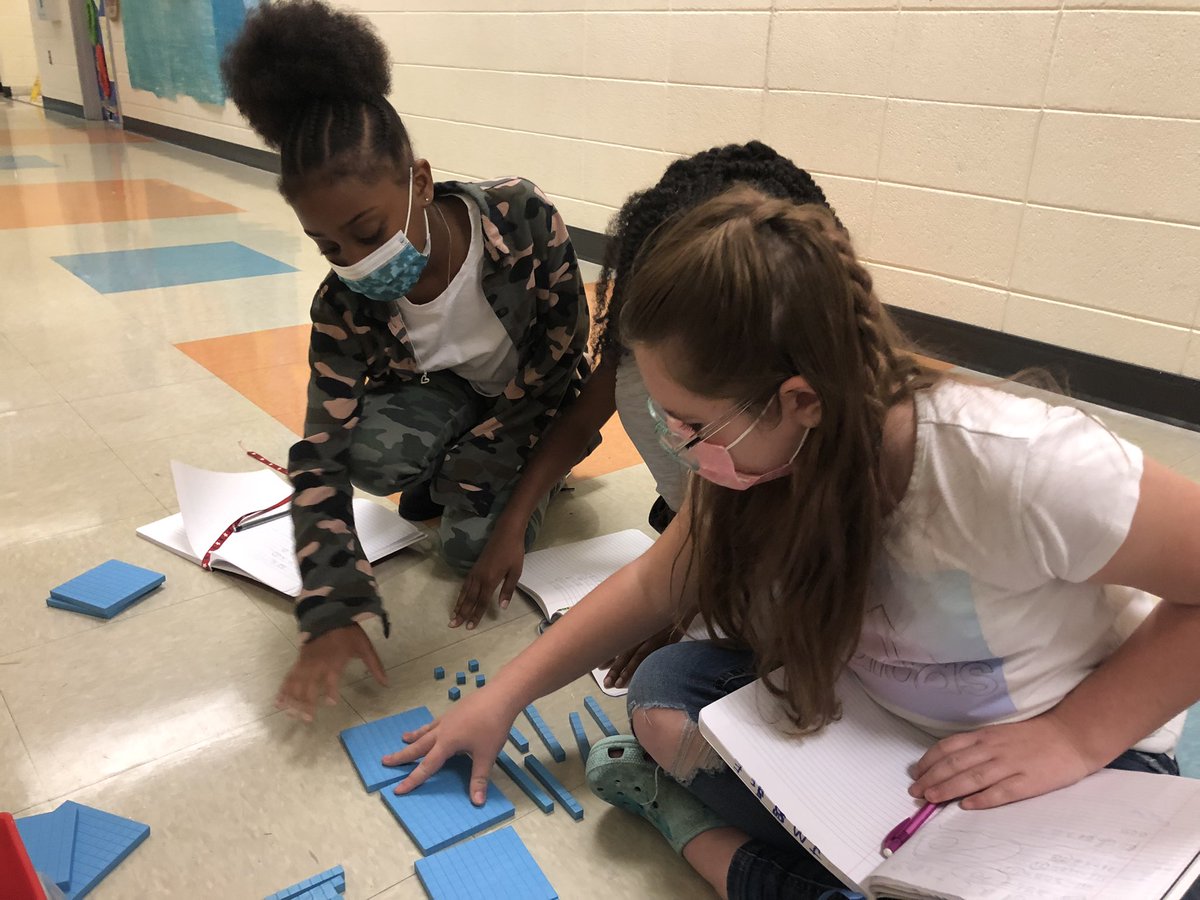 Loving the discussion, math vocabulary, and Aha moments in 3rd and 4th grade small groups today ❤️ <a href="/NealBlueCrabs/">Mary B. Neal Elementary School</a>