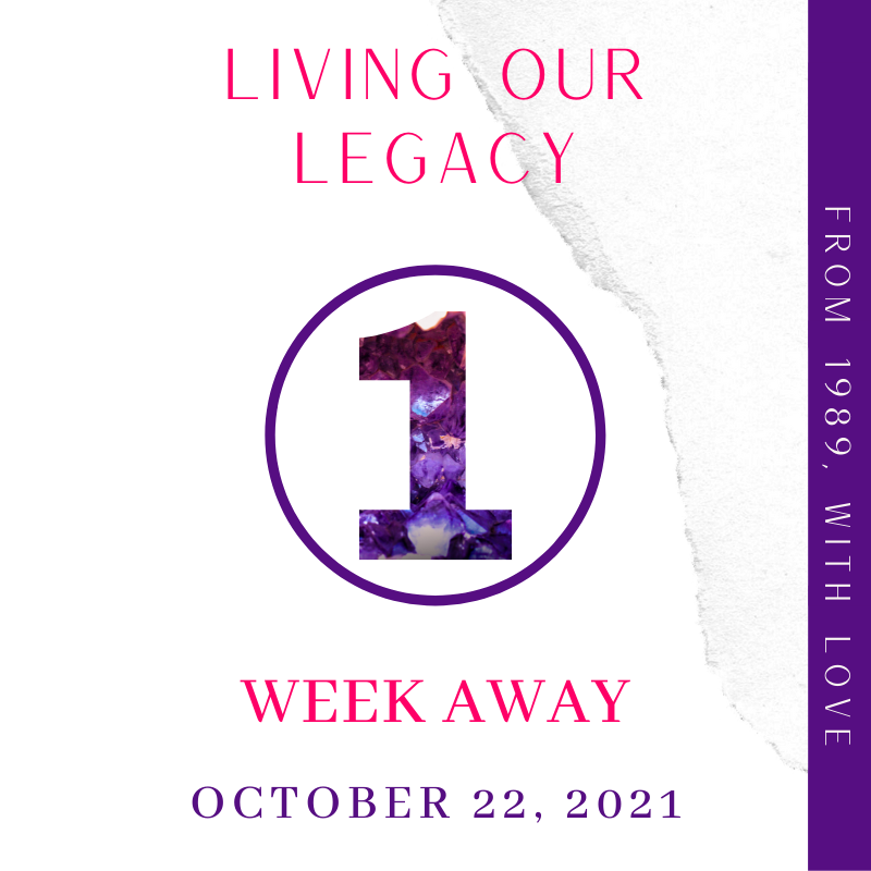 SLG_EFoundation's tweet photo. 1 WEEK from today = Living Our Legacy - our annual day of global giving honoring women who gathered on 10/22/89 to provide social &amp; academic support to Latina/Hispanic &amp; all women, which later became @slgsorority1990. We invite all to give $10.22 on 10/22. Donor link live on Mon! https://t.co/uAe9ZeoAVM