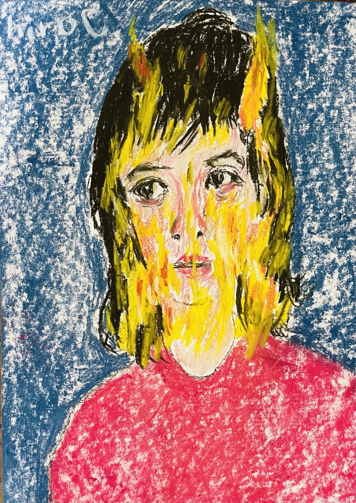 絵描きhiro C「誕生」 絵描きhiro C「才女」 絵描きhiro C「美しい希望」