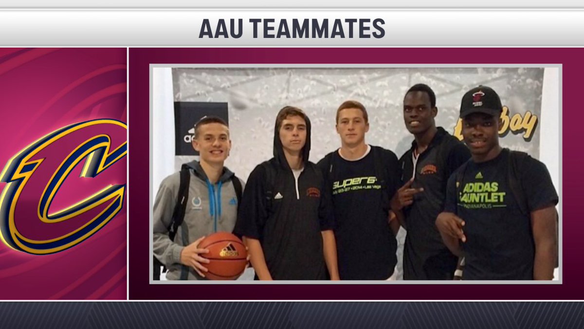 A true “how it started and how it’s going” moment for <a href="/kylejguy/">Kyle J Guy</a> &amp; <a href="/Dylan_Windler23/">Dylan Windler</a>!!! 

Both Indiana HS standouts and teammates on <a href="/IndianaElite/">Indiana Elite</a>!! Now both living out their dreams on the NBA stage with the #Cavs! 🙌🏾