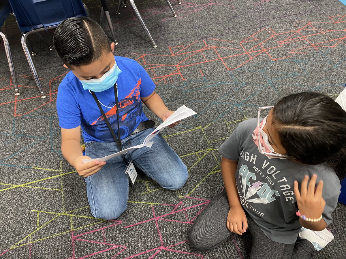 The beauty of reading with a partner…Ms. Lechuga and I celebrated a major moment for her 3rd Grade students by having them share their published books with my 1st Graders. Both classes are now inspired to be better writers to read to each other again soon! <a href="/KaiserKISD/">Kaiser Elementary</a>