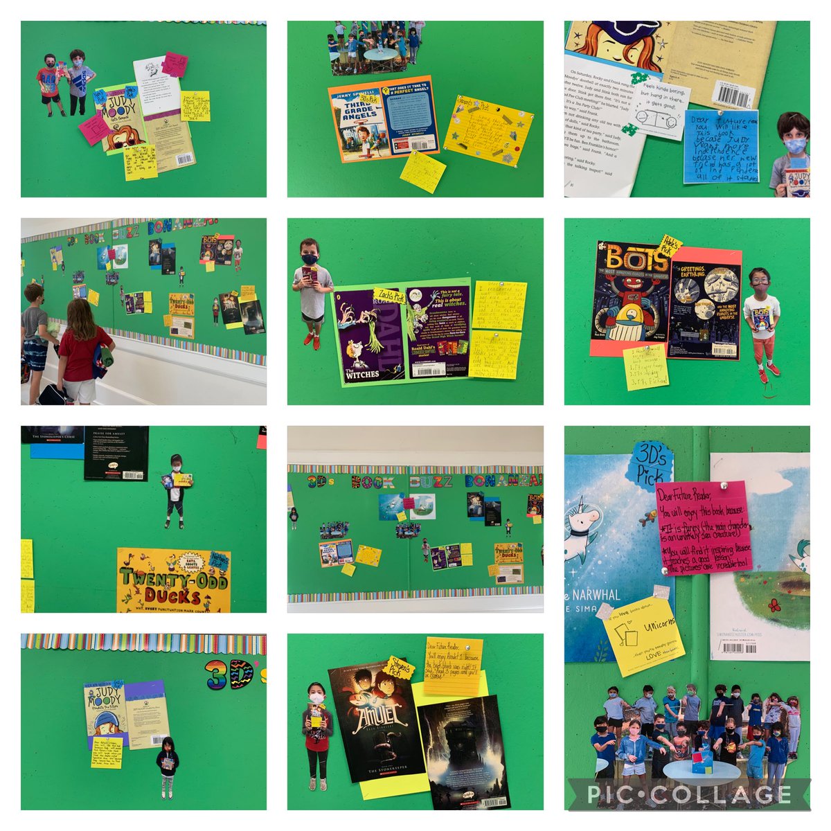 4deppertga's tweet image. We took our book buzzing out of the classroom and into the hallway! Just had to share our most favorite reads with our school community! 📚🐝#greenacrespride ⁦@JessMaczzone⁩ ⁦@TCRWP⁩