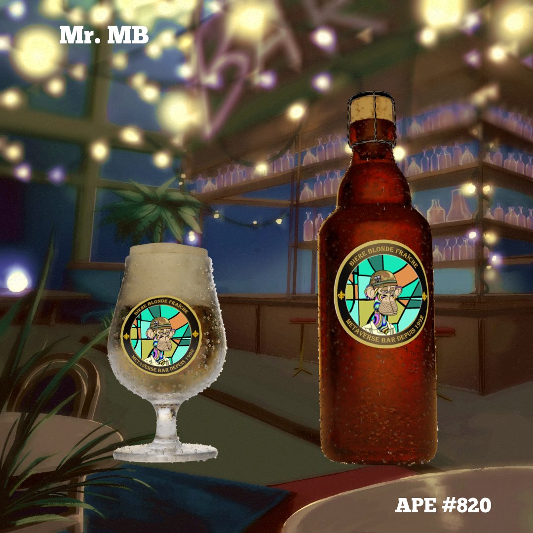 Metaversebar's tweet photo. @CaptvArt GN, would you like a custom Beer😊🍻 https://t.co/CcytUVmF6d