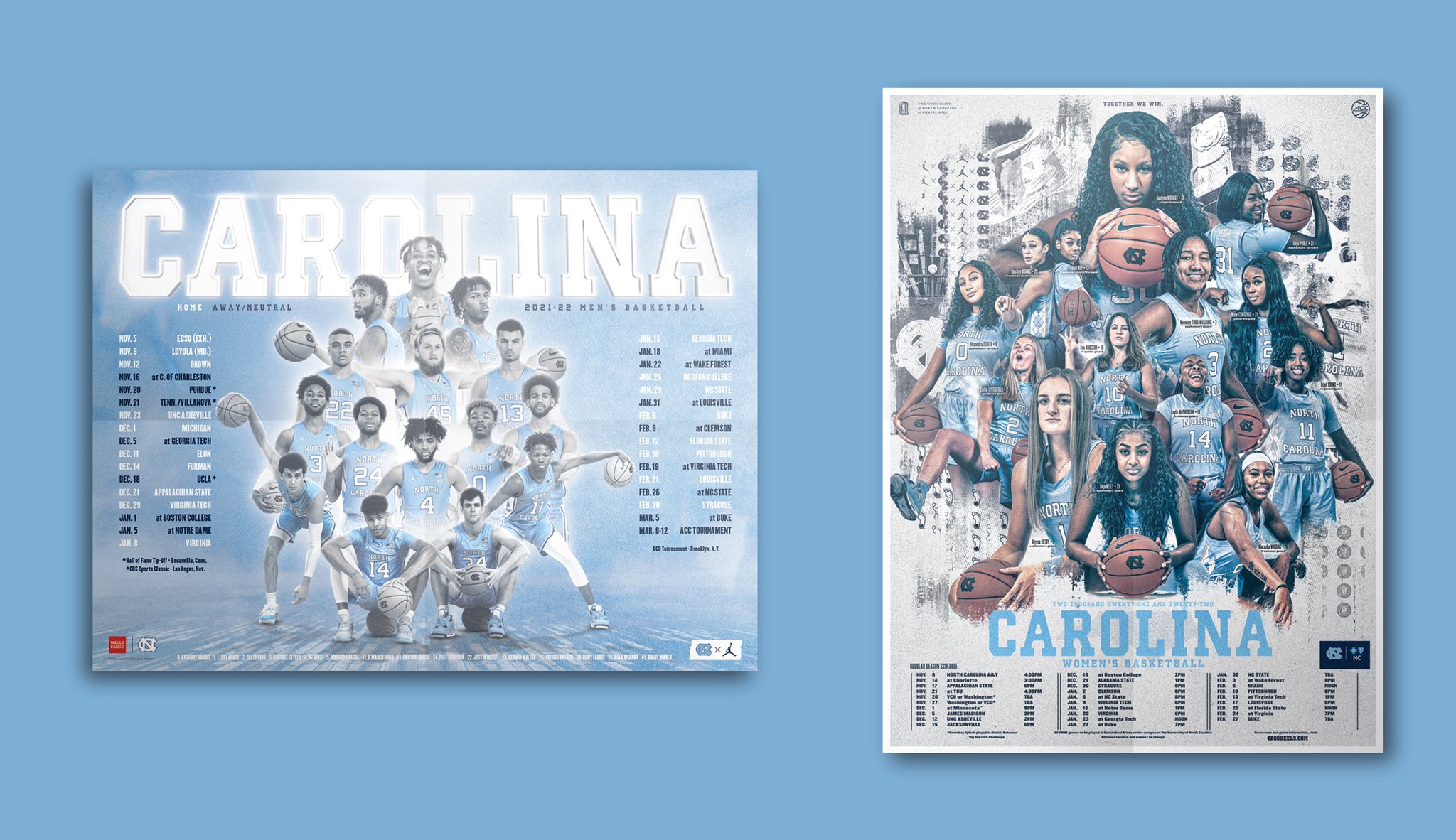 Unc Calendar 2022 Unc Tar Heels On Twitter: "🔥🔥🔥 2021-22 Carolina Basketball Posters Are  Available At The Gates For Tar Heels Attending Late Night 👀 #Goheels  Https://T.co/Zebpxu1Igp" / Twitter