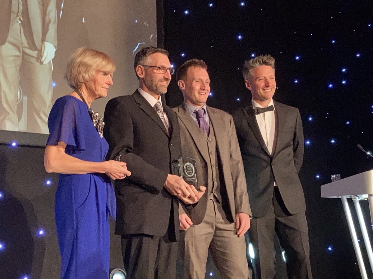 buryfree's tweet photo. Another win for @DennyBrosLtd for the investing in west Suffolk award. Highly commended Claudette Racine. Sponsored by @West_Suffolk #bfpawards #burystedmunds Well done! https://t.co/rxadVgsPUp