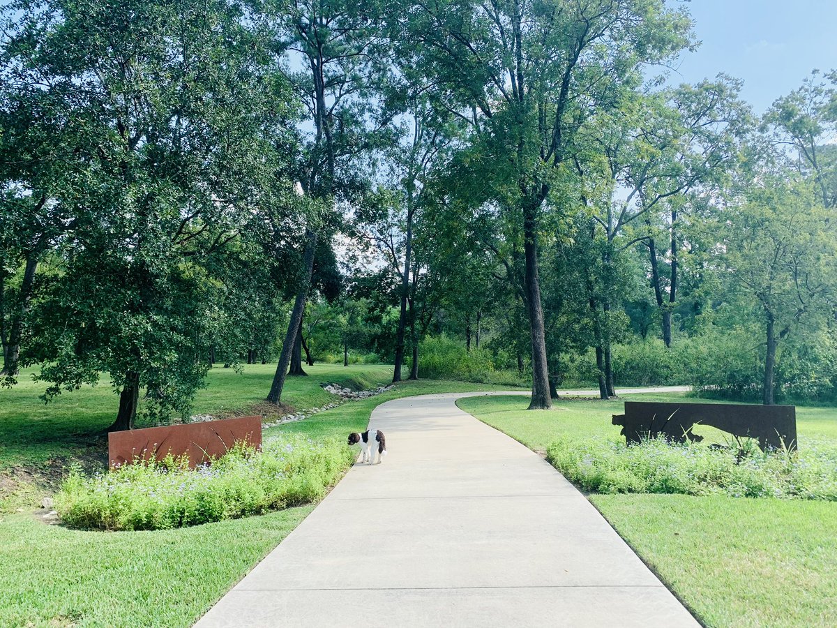 spanjian's tweet photo. 5 days until @houparksboard  luncheon where we’re celebrating the best places to b this 🌞 weekend: #houston #bayous. And one of my faves is Greens Bayou. Perfect for hiking, walking, kayaking! And Strickland Park is a perfect start to enjoy all of it #parks #parksbyyou @flowill https://t.co/b3EAVOe75j