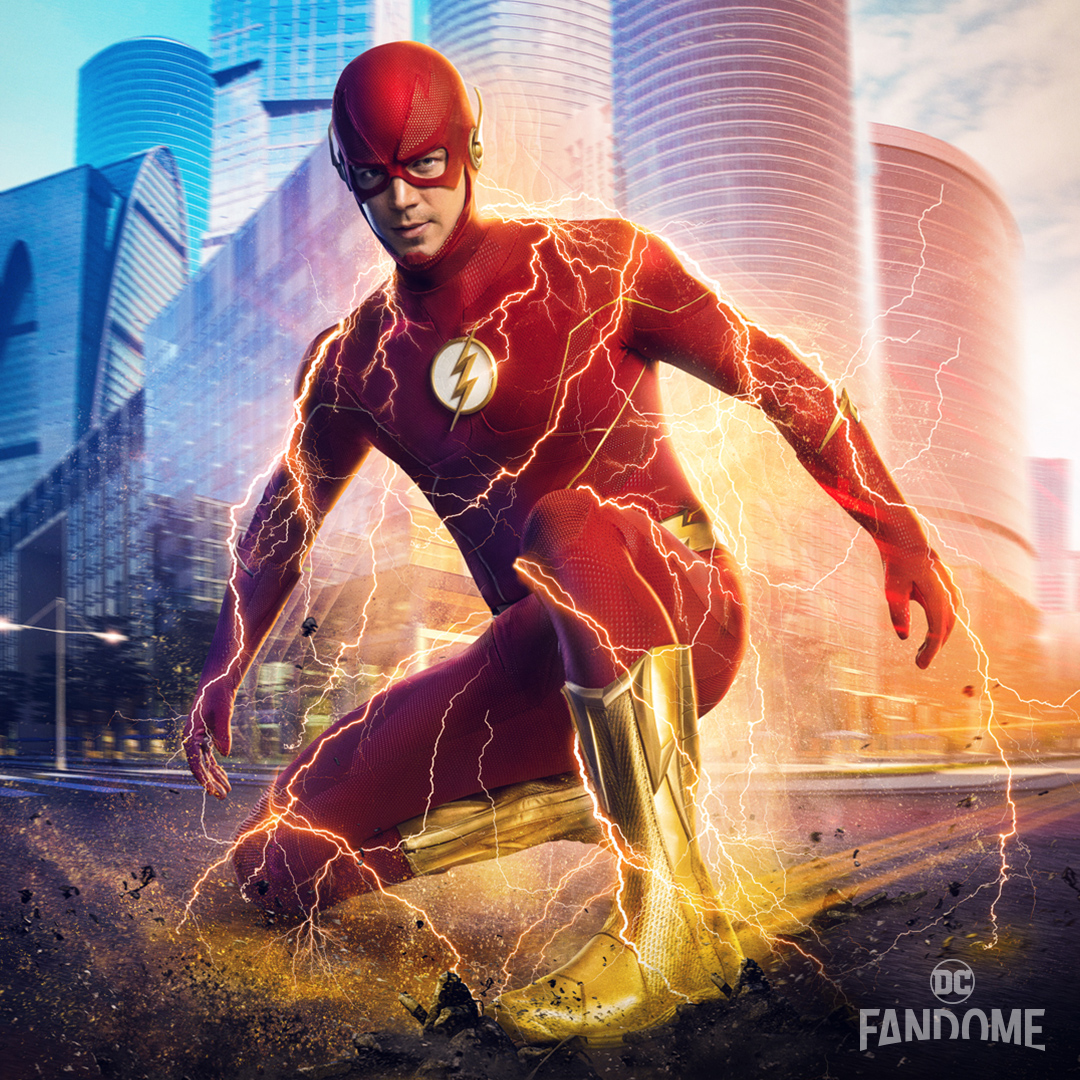 The Flash on X: Grant Gustin's, #TheFlash is getting a new look for Season  8, premiering Tuesday, November 16 on The CW! #DCFanDome   / X