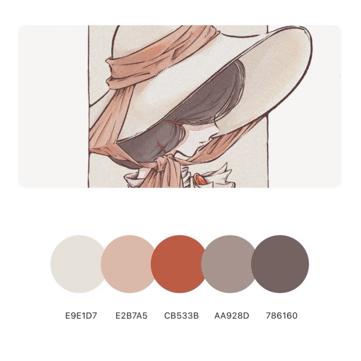 Liyuisme's tweet photo. Share for you ❀ 
a set of premium retro color card 🎀

weekly color recommendation
#colorcard
#procreate
@CM320Class https://t.co/5qWMEoexeI