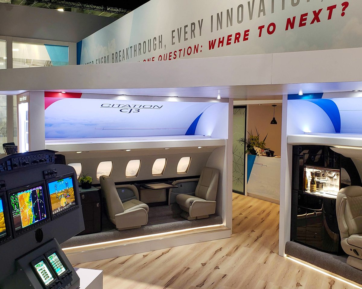 L33Jets's tweet photo. Did you attend NBAA 2021? 👀 We had a great time connecting with all of our partners in aviation ✈️ #NBAA2021 #L33Jets https://t.co/7DZAmSeY8x