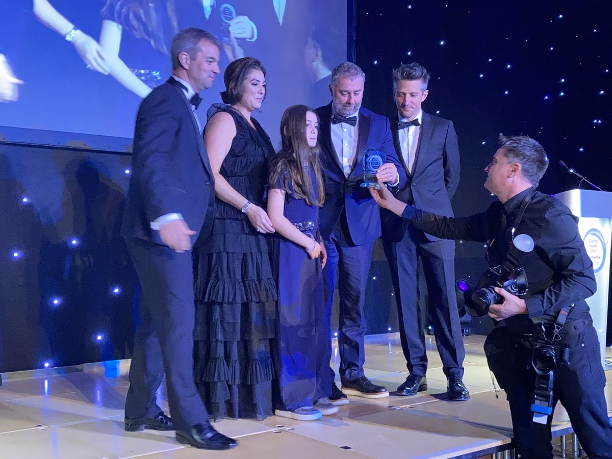 Nick Armstrong of ⁦<a href="/Armstrongsfs/">Armstrongs</a>⁩ wins lifetime time achievement award with Craig Jarvis of ⁦⁦<a href="/Ravenwood_Hall/">Ravenwood Hall</a>⁩ highly commended. Sponsored by ⁦<a href="/JaynicTweets/">Jaynic</a>⁩ . Well done! @bfpawards #burystedmunds ⁦<a href="/stedscath/">St Eds Cathedral</a>⁩ ⁦<a href="/businessfestws/">Business Festival</a>⁩