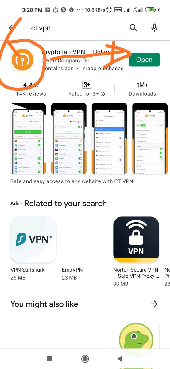 Chris21167685's tweet image. Good morning. 
Want to earn through legit paying app?
You need 3 things:
-Internet
-Cryptotab Lite App
-CT VPN
-phone

DM me in for the steps to these up if interested.