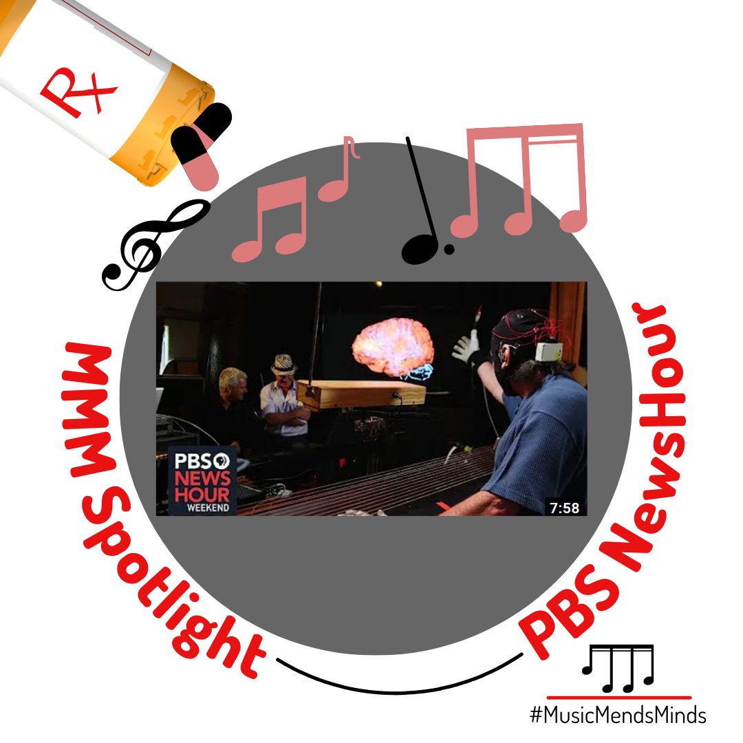 MusicMendsMinds's tweet photo. Check out the following video from PBS NewsHour that shows the healing power of music: https://t.co/ZsdO8diHuK.

#MusicMendsMinds
#MusicMendsMindsFriday
#RestoringTheRhythmOfLife https://t.co/AcOf1DtA5a