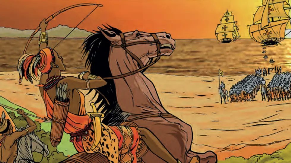 QUELQUES GRANDES FIGURES FEMININES GABONAISES
Parfois aussi, à la tête d'un clan ou d'un village, il s'est trouvé une cheffesse, une femme exerçant l'autorité.