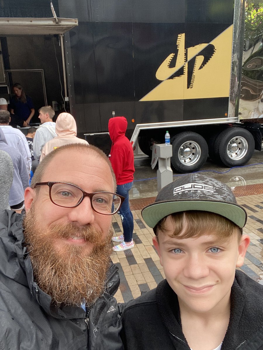 Nash’s 9th birthday present is finally here!!!… just a year and a half late #DudePerfectTour