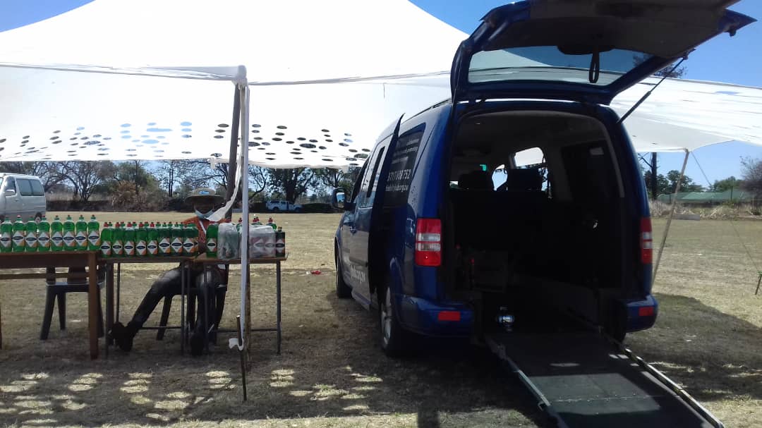 During the recently concluded #Nationaldisabilityexpo we exhibited the only wheelchair accessible @VayaAfrica in #Zimbabwe The vehicle is set to ease the burden of accessible transportation for persons with disabilites in #Zimbabwe. #acessibility4all #disabilityrightszw #domore