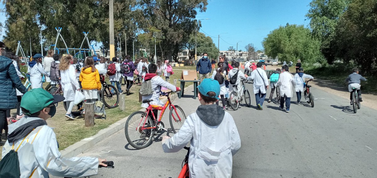 Abrimos la calle a los niños!! Co diseño del piloto movilidad urbana sostenible ciudad de la costa #TuCalle