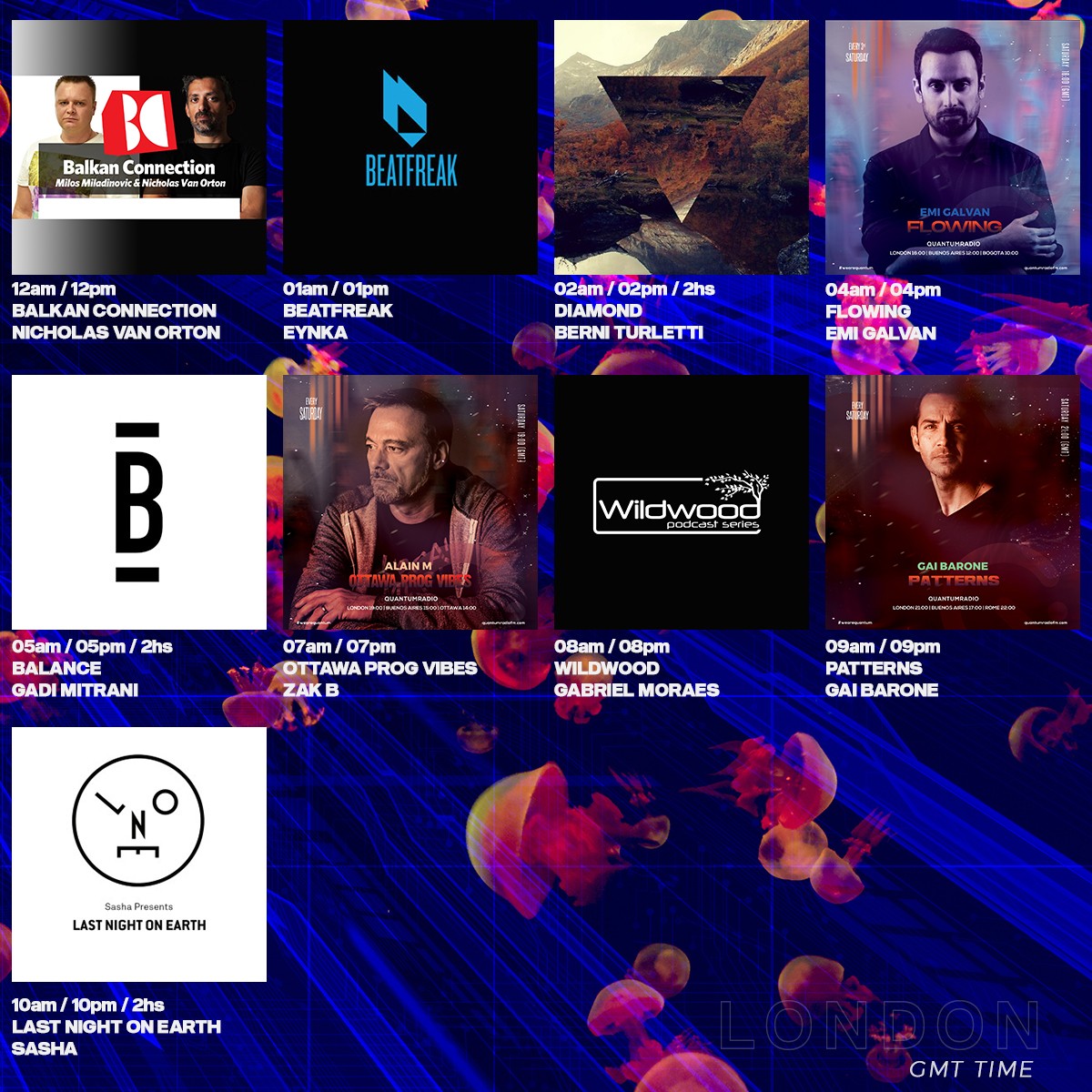 <a href="/quantumradiofm/">quantumRadiofm</a> | 16/10/2021 (GMT)

Nicholas Van Orton 
Eynka
Berni Turletti 
Emi Galvan 
Gadi Mitrani 
Zak B 
Gabriel Moraes
Gai Barone
Sasha 

CHECK LINK IN BIO