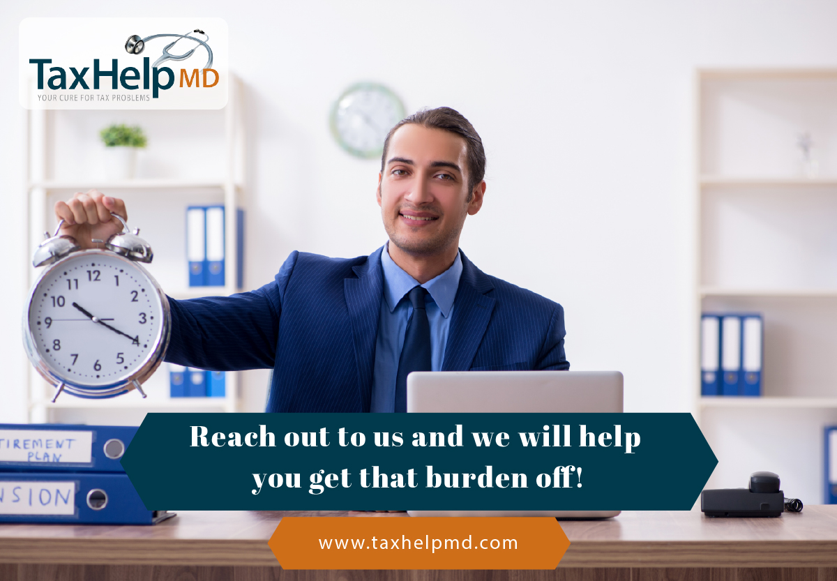 TaxHelpMD's tweet image. Experts from Tax Help MD are here to help you and resolve tax related issues that you might not be able to fix on your own.Reach out to our experts at: 888-555-4020!
#taxissues #taxlessen #taxes #IRS #Laws #TaxProblems #TaxIRS #IRSFunds #MytaxhelpMD #Taxhelp